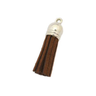 TASSEL 40 MM BROWN - 8 PCS