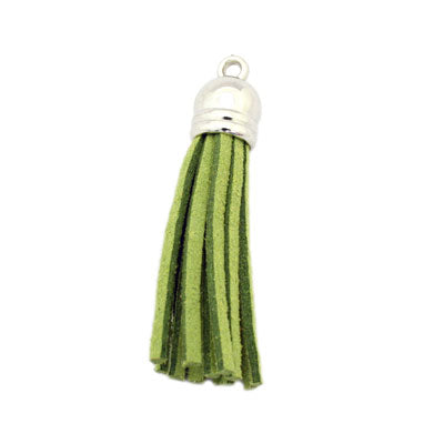 TASSEL 50 MM GREEN - 8 PCS