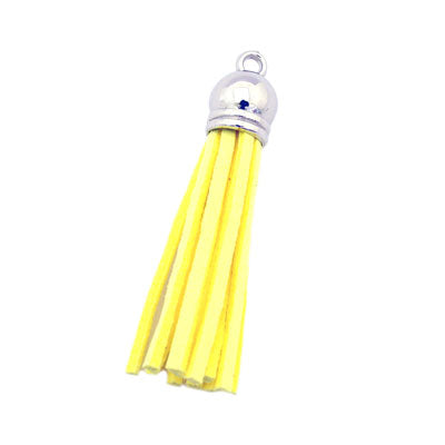 TASSEL 50 MM YELLOW - 8 PCS