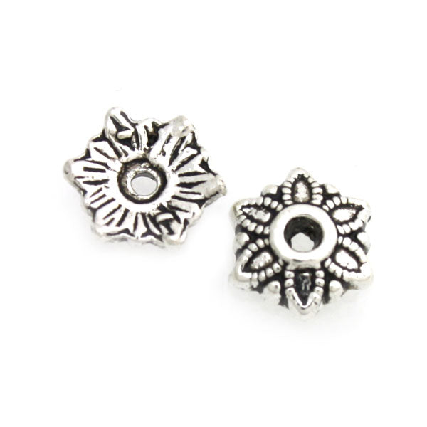 7 MM SILVER - APPROX 90 PCS
