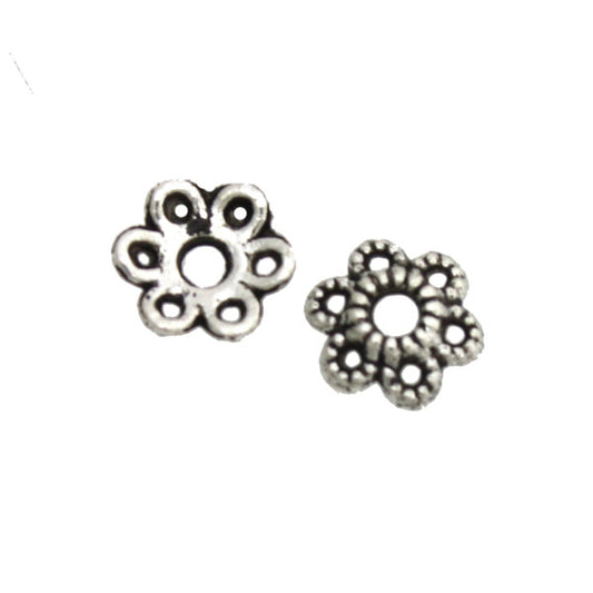 6 MM SILVER - APPROX 140 PCS