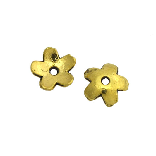 6.5 MM GOLD- APPROX 140 PCS