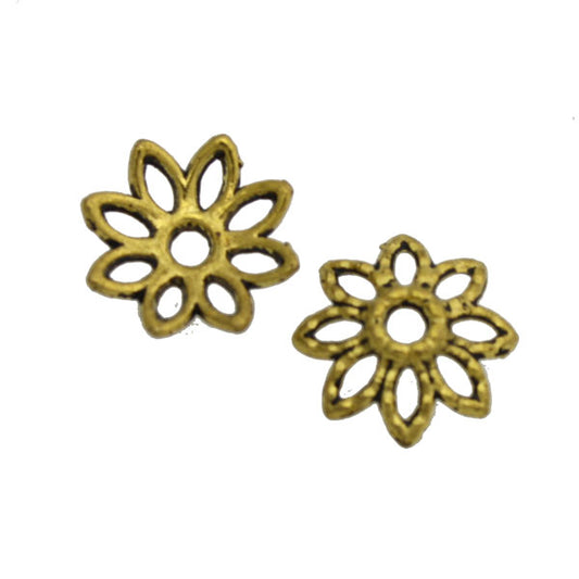 10 MM GOLD - APPROX 40 PCS