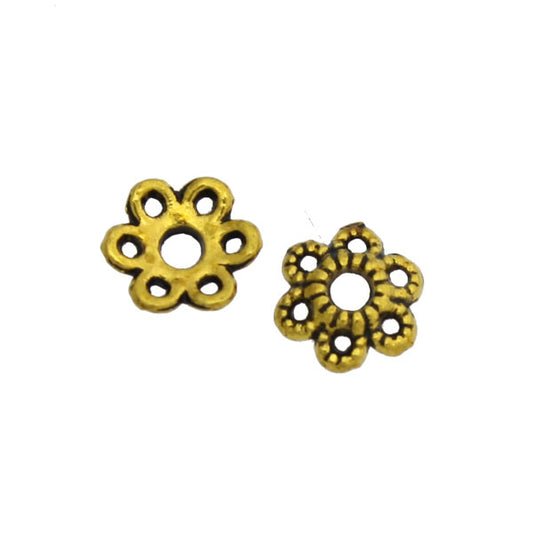 5.5 MM GOLD - APPROX 120 PCS