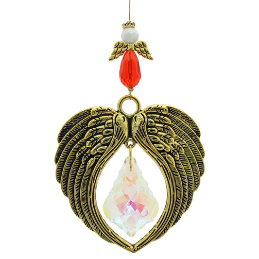DOUBLE ANGEL WING DECORATION KIT - GOLD