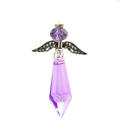 ANGEL TREE DECORATION KIT - PURPLE