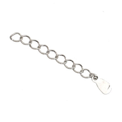 sterling silver extention chain 1pc