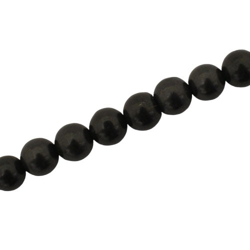 SHUNGITE BLACK 8MM - 49 PCS