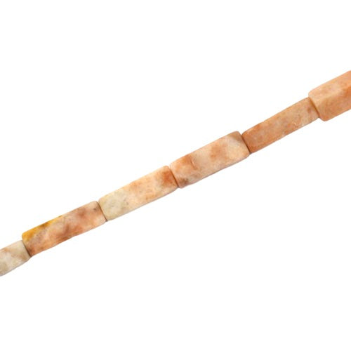 JASPER 13 X 4 MM BEADS - APPROX 30 PCS