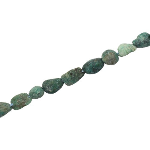 CHRYSOCOLLA APPROX 8 MM CHIP BEADS - APPROX 65 PCS
