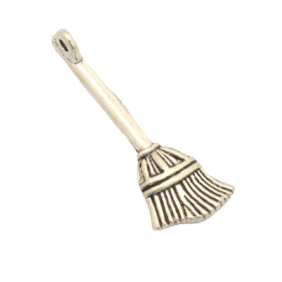 WITCH BROOM 28 MM SILVER - 8 PCS