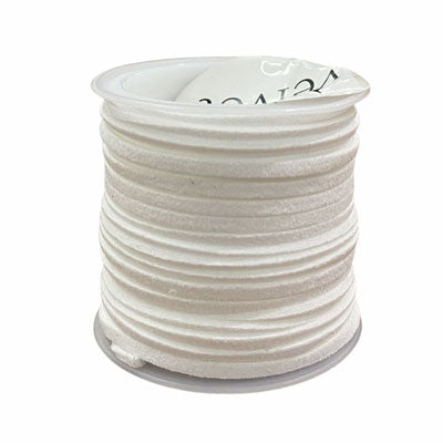 2 MM FAUX SUEDE CORD WHITE - 4 M