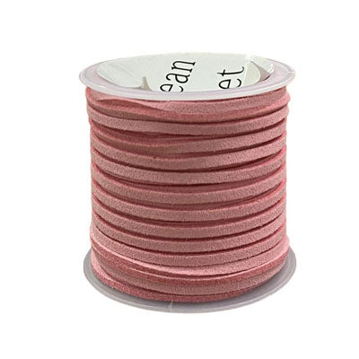 2 MM FAUX SUEDE CORD PINK - 4 M