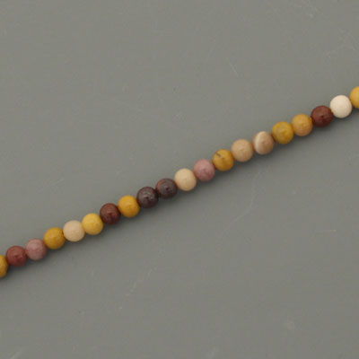 MOOKAITE 2.5 MM ROUND BEADS - APPROX 170 PCS