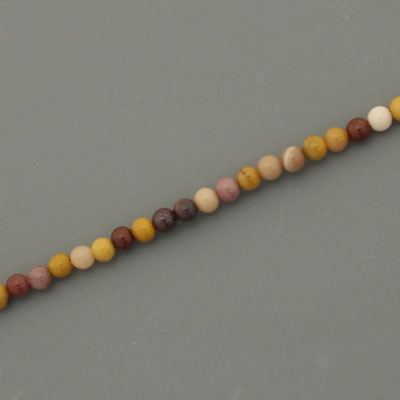 MOOKAITE 2.5 MM ROUND BEADS - APPROX 170 PCS
