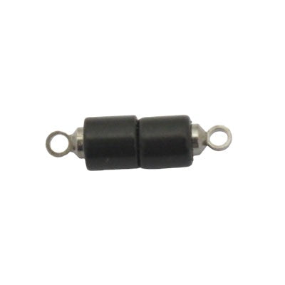 16 X 4.5 MM MAGNETIC CLASP BLACK - 1 PC