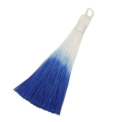 78 MM TASSEL BLUE / WHITE - 2 PCS