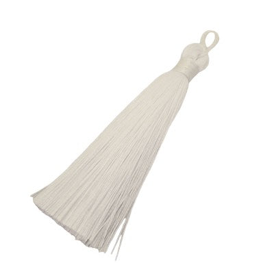 78 MM TASSEL WHITE - 4 PCS