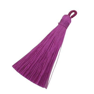 78 MM TASSEL DARK PINK - 4 PCS