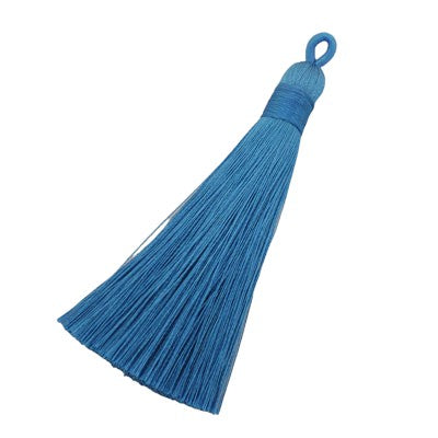 78 MM TASSEL AQUA - 4 PCS