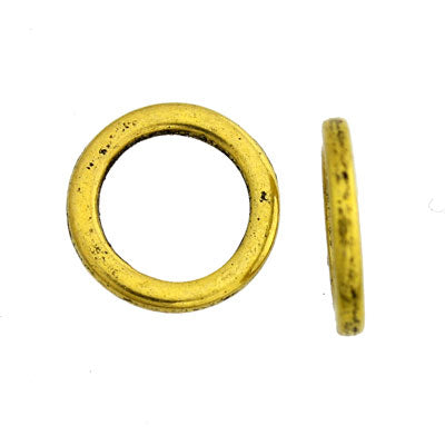 15 MM GOLD RING 25 PCS