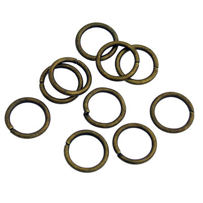 ANTIQUE JUMP RINGS - 10 GRAMS