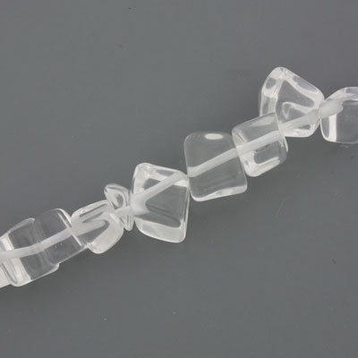 CRYSTAL QUARTZ CHIP LRG - 90 CM STRAND