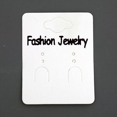 5 X 4 CM EARRING DISPLAY CARDS - 100 PCS