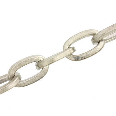 17 X 10 MM CHAIN ANTIQUE SILVER - 1 M