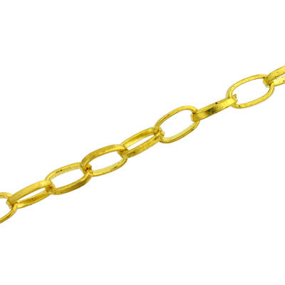 7 X 4 MM CHAIN GOLD - 1 M