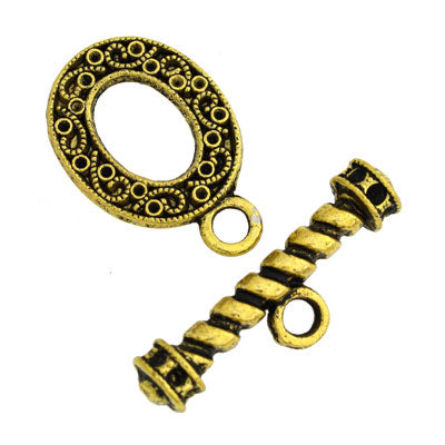 26 x 22 mm Gold Toggle - 1 sets