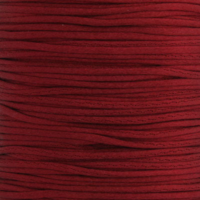 RATS TAIL CORD 1.2 MM CARMINE RED - 1 REEL / 50 M