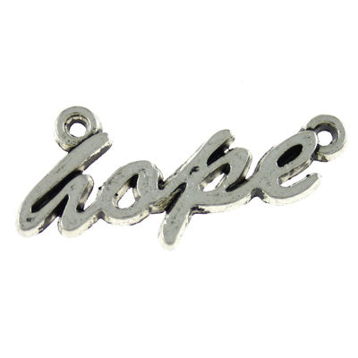 28 x 12 mm hope connector silver - 8 pcs