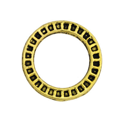 20 MM GOLD RING - 12 PCS