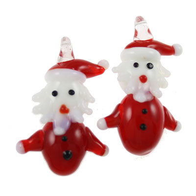 santa 30 x 18 mm glass - 1 pcs