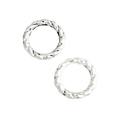 8 MM SILVER RING - 200 PCS