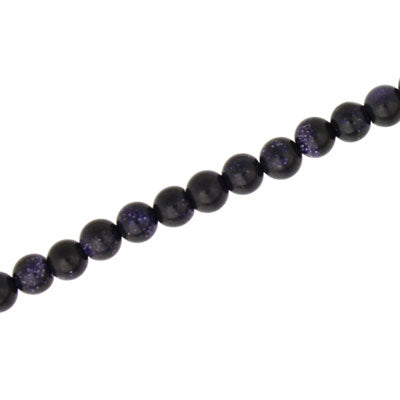 BLUE SANDSTONE 4 MM - APPROX - 100 PCS
