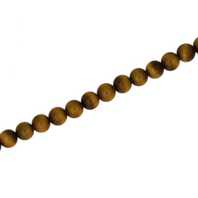 TIGER EYE  ROUND 4 MM - APPROX - 100 PCS