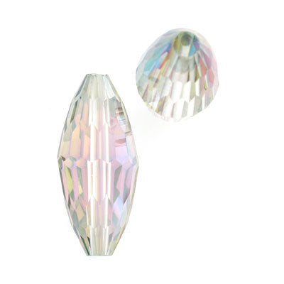 36 X 16 MM OVAL CRYSTAL RAINBOW - 1 PC