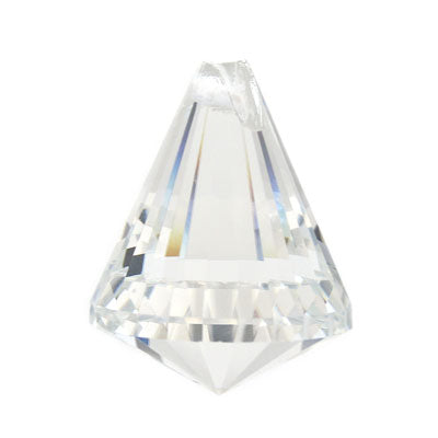 42 X 32 MM TOP DRILLED CLEAR - 1 PC