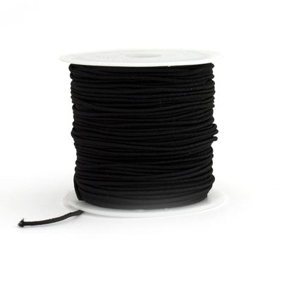 1 MM ELASTIC BLACK - 10 M