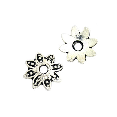 7 MM SILVER - 120 PCS