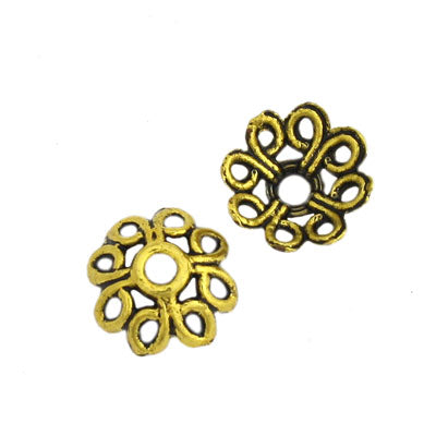 8 MM GOLD - APPROX 70 PCS