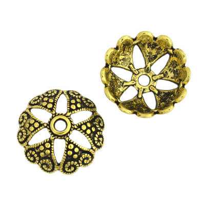 19 MM GOLD - 4 PCS