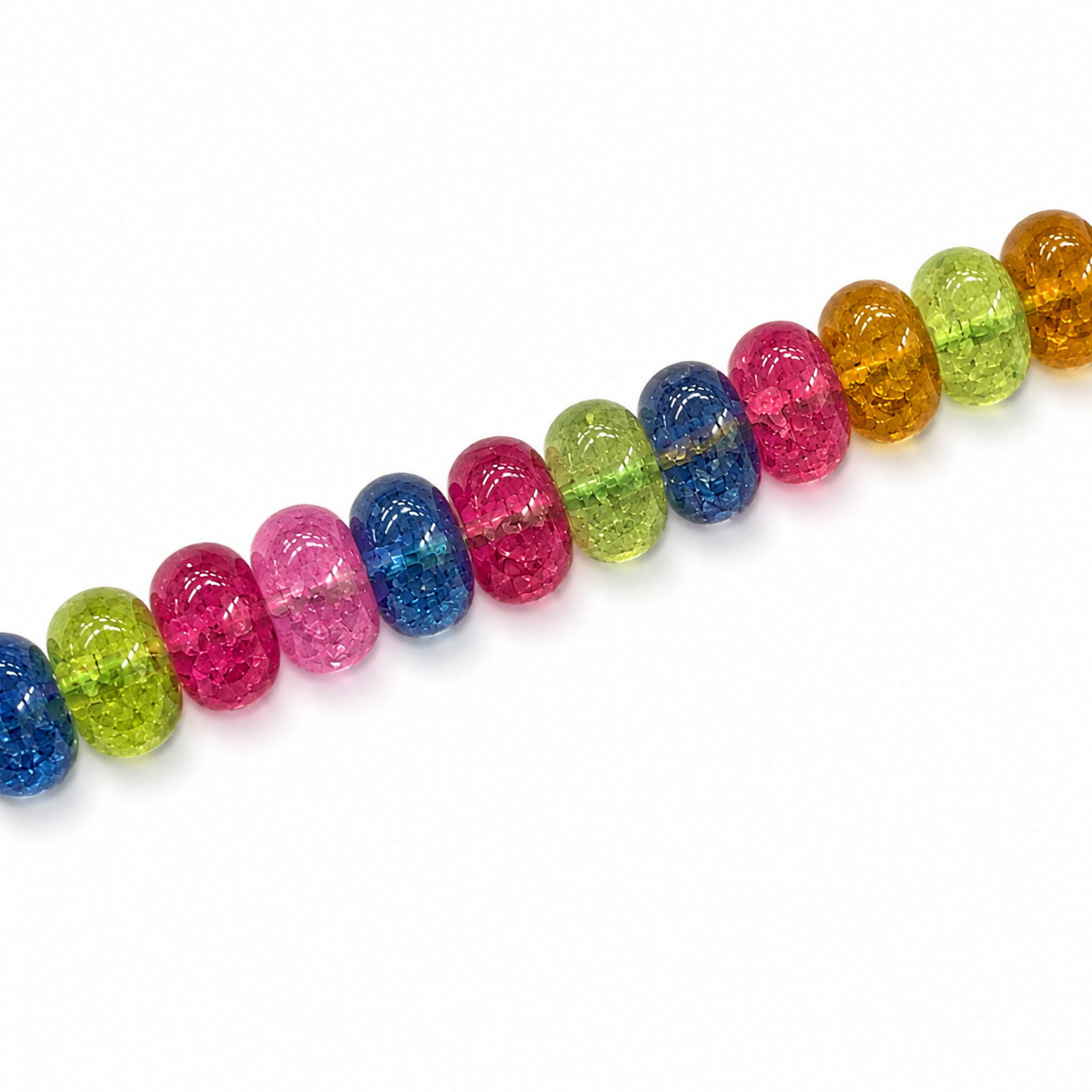Jade Dyed 8x5mm Rondelle - Approx 75pcs