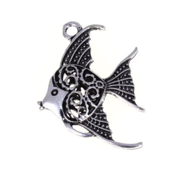 45mm silver fish 1pc