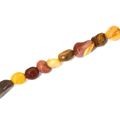 MOOKAITE IRREGULAR APPROX 6-8 MM - APPROX - 40 PCS (40CM STRAND)
