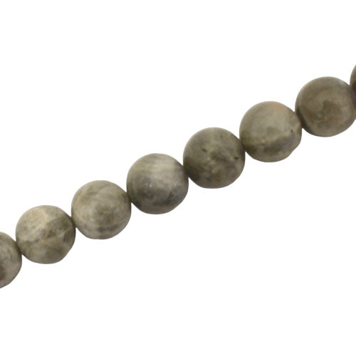 LABRADORITE 10 MM ROUND BEADS - APPROX 38 PCS