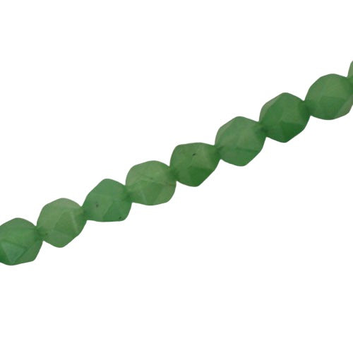 AVENTURINE APPROX 8 MM FACETED BEADS - APPROX 47 PCS
