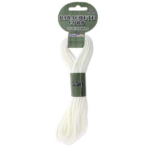 PARA CORD 550 16FT 4.8M WHITE